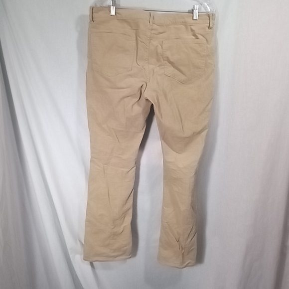 Old Navy Sweetheart Biege Corduroy Pants Size 12 - Picture 4 of 4